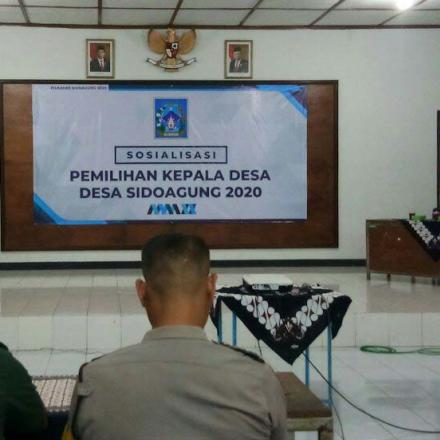 SOSALISASI PILKADES DESA SIDOAGUNG 2020